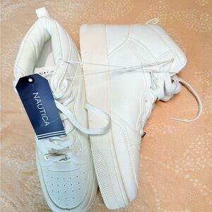 Nautica White High-Top Sneakers